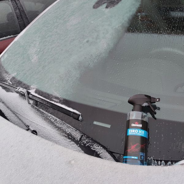 MOCNY Odmrażacz do Szyb Samochodowych Spray ZERO ICE Płyn do zdjęcie 6
