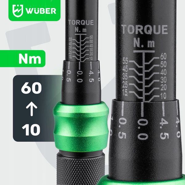 KLUCZ DYNAMOMETRYCZNY 1/2"Z BLOKADĄ 10-60NM CERTYFIKAT KALIBRACJI CR-V ETUI zdjęcie 11