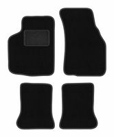 Dywaniki welurowe LUX do Volkswagen Golf I Cabrio 1979-1993 czarne