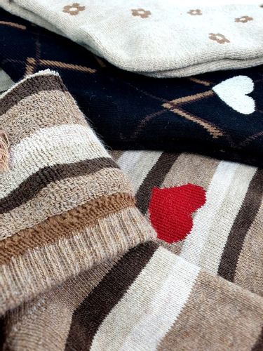 8x BAWEŁNIANE GRUBE SKARPETY DAMSKIE CIEPŁE FROTE ZIMOWE NIEUCISKOWE THERMO na Arena.pl