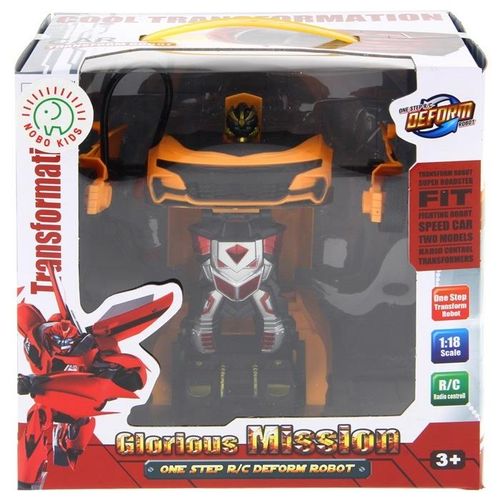 Robot Transformujący Samochód Auto Sterowany RC Auto Robot na Arena.pl