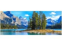 100X40CM ZEGAR JEZIORO MALIGNE OBRAZ