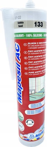 Silikon Mapei MAPESIL AC 310ml 133 piasek na Arena.pl