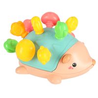 Zabawka Sensoryczna Jeżyk Edukacyjny Montessori Wyjmowane Klocki dla Dzieci