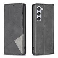 ETUI SKÓRZANE DO GALAXY S24 CASE OBUDOWA POKROWIEC PORTFEL Z KLAPKĄ + SZKŁO