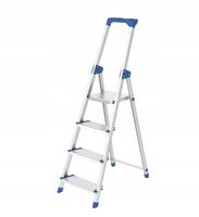 Drabina jednostronna aluminiowa 4 stopniowa Wide Step LEMAR 020204