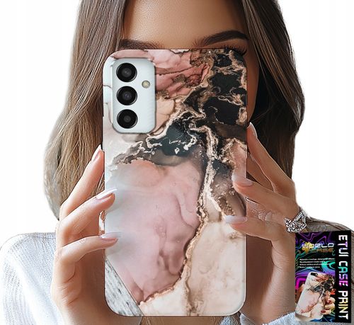 ETUI DO SAMSUNG GALAXY M23 - ELEGANCKI MARMUREK MODNE WZORY + SZKŁO na Arena.pl