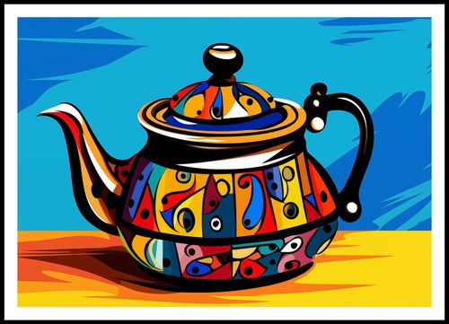 Plakat 100x70cm Może Herbatki? na Arena.pl