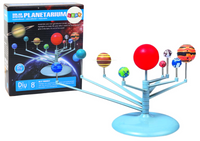 Zestaw Kreatywny Planety Do Złożenia i Pomalowania Słońce 20 El.