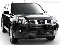 Nissan X-Trail - Chromowane Listwy Chrome Grill Atrapy Zderzaka Tuning