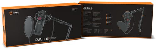 MIKROFON STREAMINGOWY HQ KROM KAPSULE NXKROMKPSL Czarny HIT ! na Arena.pl