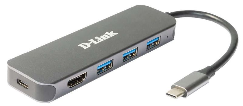 D-Link 5-in-1 USB-C Hub with zdjęcie 1