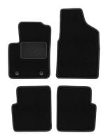 Dywaniki samochodowe welurowe do: Ford Ka MK2 2008-2012 hatchback czarne