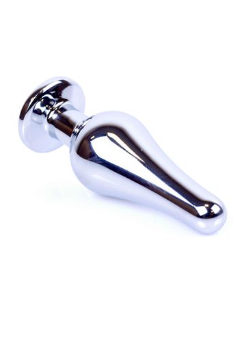 Plug-Jewellery Silver Butt Plug- Dark Blue na Arena.pl