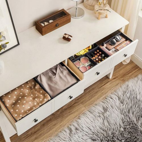 ORGANIZER NA BIELIZNĘ SKARPETKI DO SZUFLADY SZAFY ZESTAW POJEMNIK 6 na Arena.pl