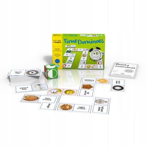 Gra językowa Angielski Time Dominoes na Arena.pl