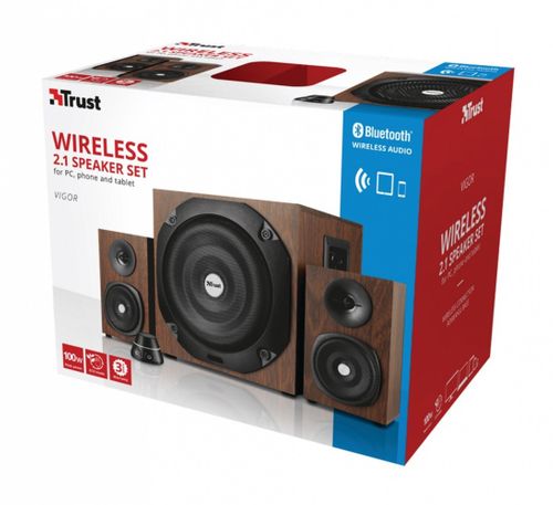 Trust Vigor Wireless 2.1 speaker set with bluetooth na Arena.pl