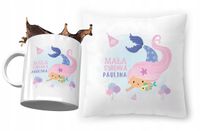 Zestaw Dla Pauliny Poduszka + Kubek Dla Dziecka Z Nadrukiem Ze Zdjęciem