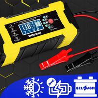 PROSTOWNIK SAMOCHODOWY DO AKUMULATORÓW Z FUNKCJĄ NAPRAWY 12V 5A 24V 10A