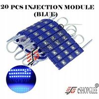 MODUŁ 3xDIODA LED SMD5730 0,5w/12V NIEBIESKI GROW