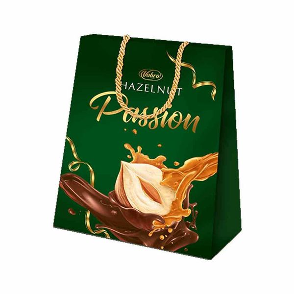 VOBRO BOMBONIERKA TOREBKA 182G HAZELNUT PASSION zdjęcie 1
