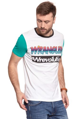 WRANGLER REVOLUTION TEE WHITE W7B66GN12 M na Arena.pl