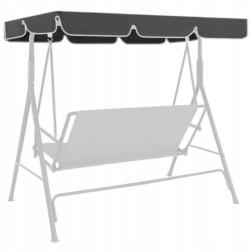 Daszek osłona do hustawki ogrodowej 112x166cm graf na Arena.pl