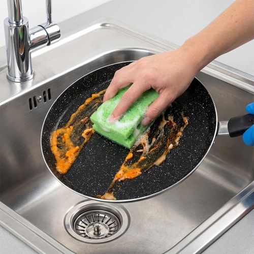 Patelnia do naleśników granitowa BASIC LINE 28 cm na Arena.pl