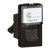 MOSAIC - Gniazdo 1 x RJ 45 kat. 6 FTP - 1 modułowe - Antracyt 079162 Legrand