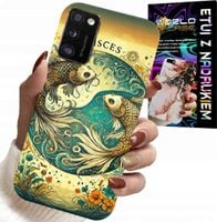 ETUI DO SAMSUNG GALAXY A41 - ZNAK ZODIAKU, RYBA ASTRONOMIA + FOLIA