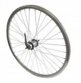 Koło rowerowe kompletne Tylne Tył 28 cali Shimano Nexus 3 biegi Srebrne