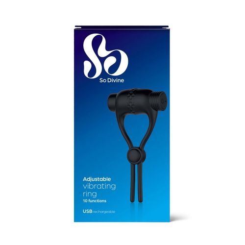 Adjustable Vibrating Cock Ring na Arena.pl