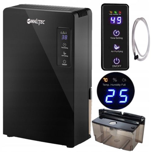 Osuszacz Powietrza Mocny 90W Pochłaniacz Wilgoci Cichy Wydajny Zbiornik 2,2 na Arena.pl