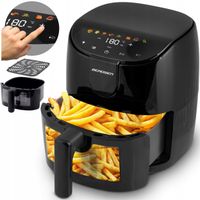 FRYTKOWNICA BEZTŁUSZCZOWA AIR FRYER FRYTOWNICA 4L BERDSEN 1500W