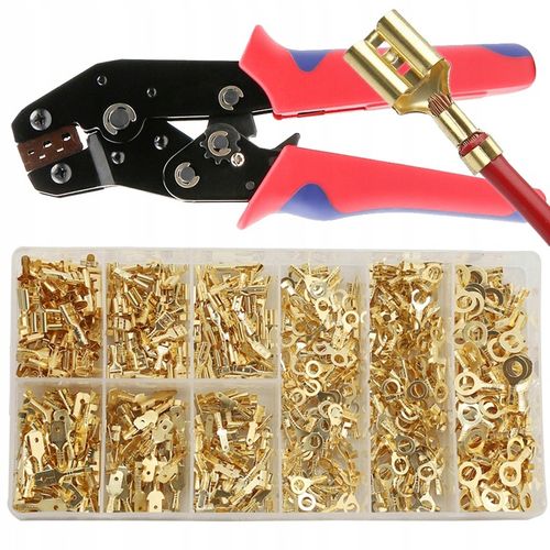 600X ZACISKARKA PRASKA KONEKTORÓW ZESTAW SAMOCHODOWYCH SZCZYPIEC ZACISKANIA na Arena.pl