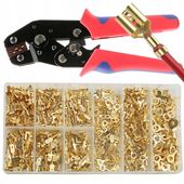 600X ZACISKARKA PRASKA KONEKTORÓW ZESTAW SAMOCHODOWYCH SZCZYPIEC ZACISKANIA