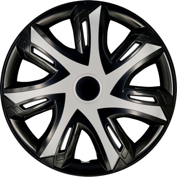 4x Kołpaki 14 N-POWER SREBRNE TUNING zdjęcie 3