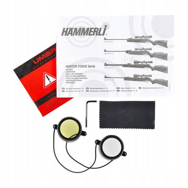 WIATRÓWKA KARABIN DOLNY NACIĄG HAMMERLI HUNTER FORCE 900 COMBO 4,5 + zdjęcie 3