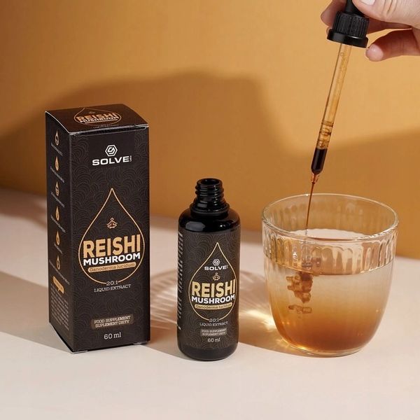 Ganoderma lucidum (Reishi) w kroplach 60ML zdjęcie 3