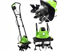 GLEBOGRYZARKA ELEKTRYCZNA KULTYWATOR OGRODOWY DO GLEBY ZIEMI 2w1 32cm MOCNA