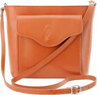 Torebka SKÓRZANA Torba SKÓRA Naturalna VERA PELLE Damska Włoska LISTONOSZKA