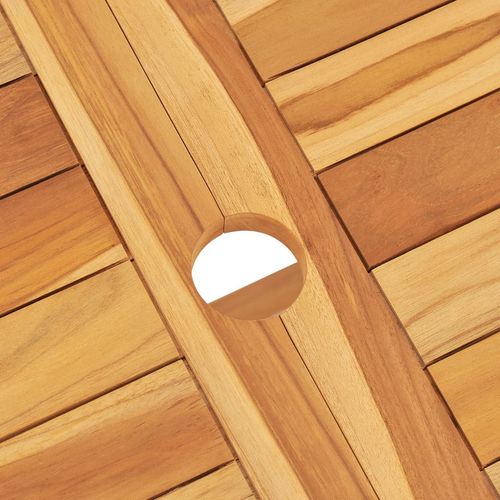 5-częściowy zestaw mebli ogrodowych, lite drewno tekowe na Arena.pl