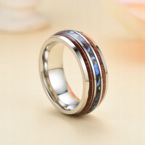 OBRĄCZKA PIERŚCIEŃ z Wolframu WOLFRING EU22 US10 na Arena.pl