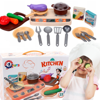 Kuchnia Dziecięca Kuchnia Odgłosy Para Garnki Technok 5620