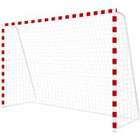 BRAMKA DO PIŁKI NOŻNEJ Z SIATKĄ 300x160x90CM ENERO