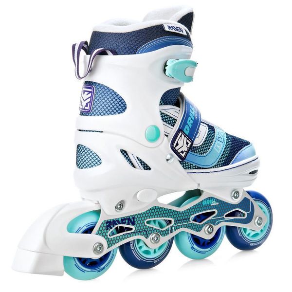 Rolki Raven Drill regulowane White Mint 34-37 zdjęcie 3