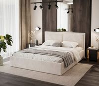 ŁOŻKO SOAVE II Z PODNOSZONYM STELAŻEM I POJEMNIKIEM NA POŚCIEL 180x200