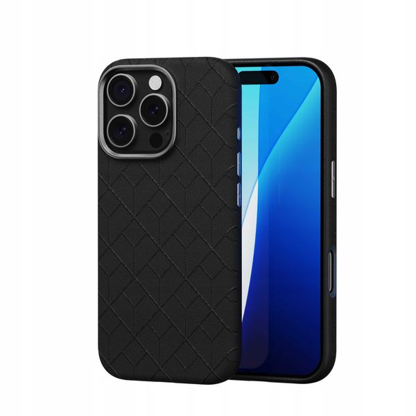 Spacecase Classy Mag Iphone 16 Pro Black zdjęcie 3