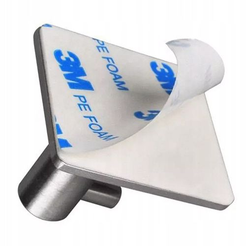 UCHWYT WIESZAK NA RĘCZNIK ŚCIERECZKĘ BEZ WIERCENIA TAŚMA SREBRNY 4 na Arena.pl