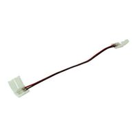 Złączka do taśmy x2 LED 8mm zatrzaskowa z kablem 14cm